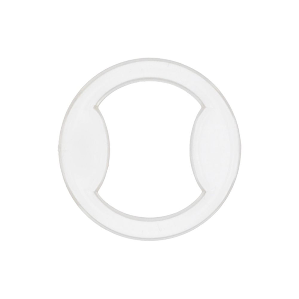Кольцо для бюстгальтера пластик ⌀13 мм, 100 шт, прозрачный, Blitz CP02-13