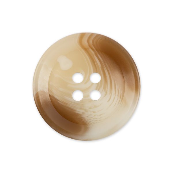 Пуговицы 4 прокола костюмные 23 мм, 12 шт, 278 т.бежевый, Blitz DRN 0080