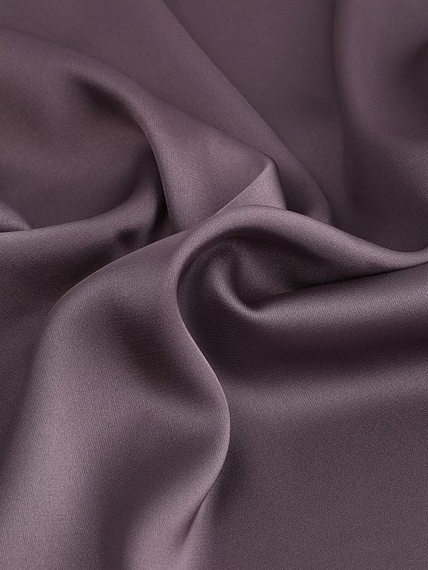 Шелк Армани 90 г/м², 150 см / 2 метра TBYArm-138 цв.138 лиловый-капучино