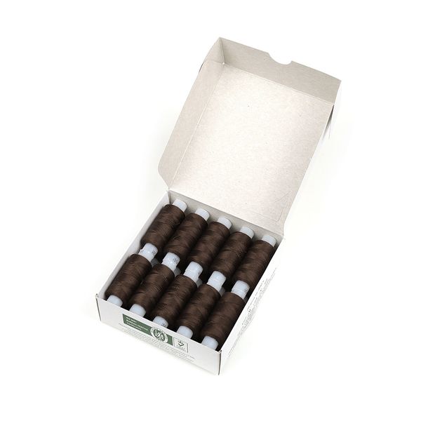 Нитки армированные ПНК им.Кирова 45ЛЛ, бытовые, 200 м / 20 кат., 5012 / 132 т.коричневый