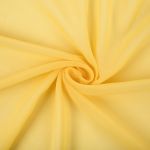 Ткань блузочная Poly Chiffon 84 г/м², 150х147 см, 11 желтый, Gamma PC-02
