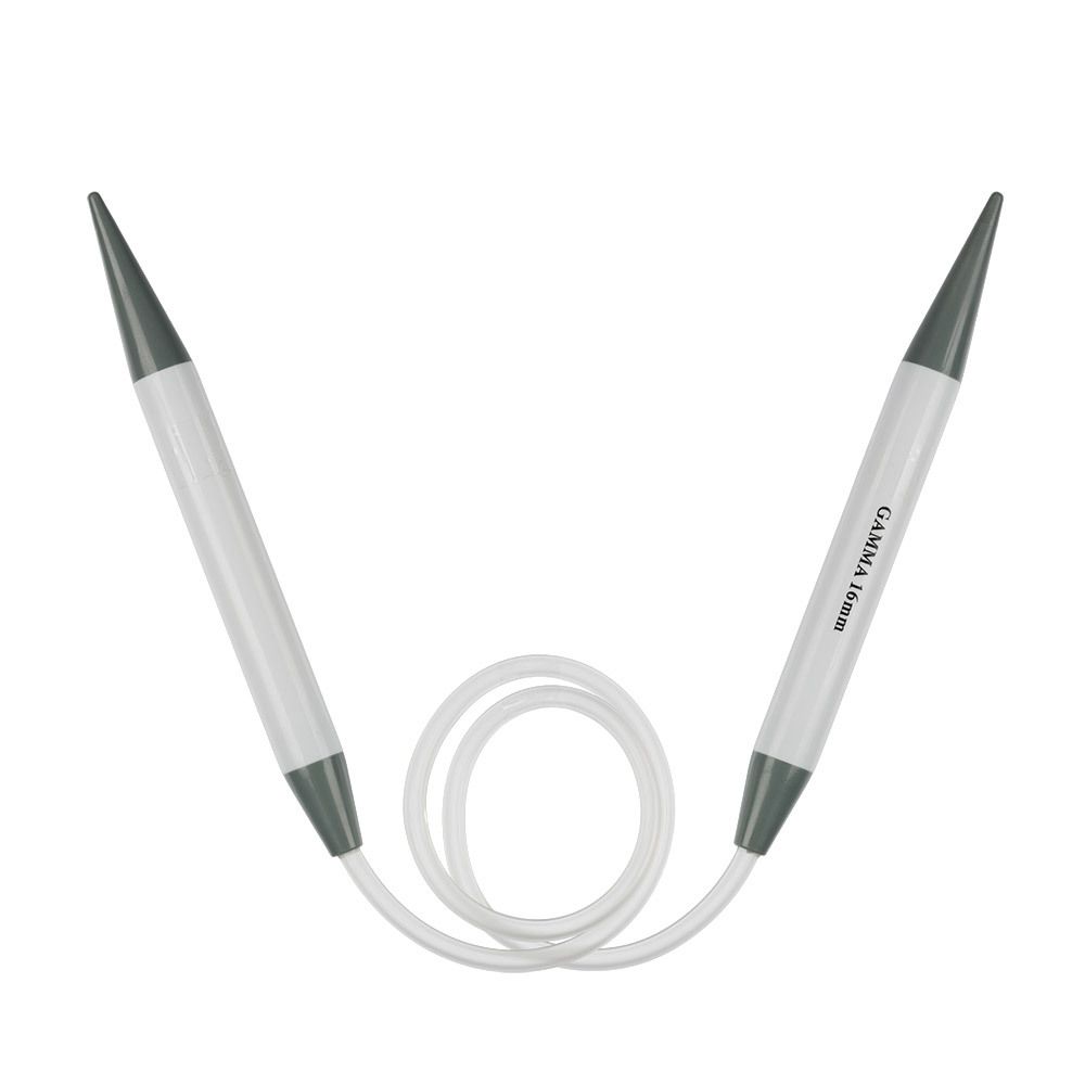 Спицы круговые пластик ⌀16,0 мм, 80 см, Gamma PKN1