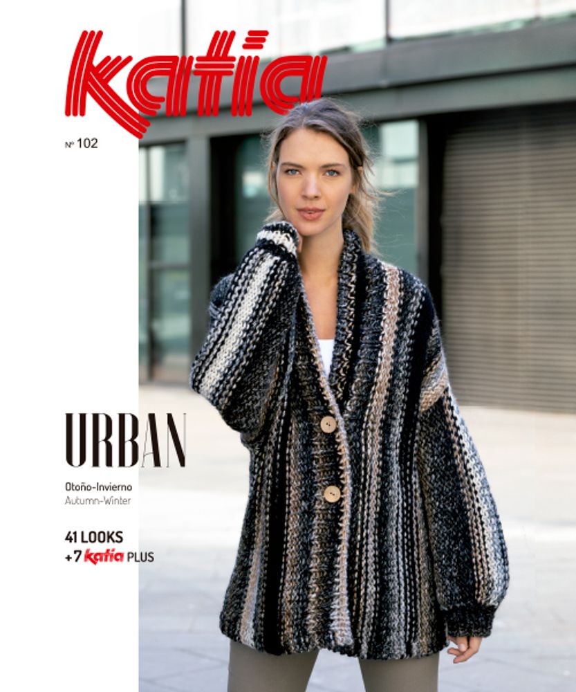 Журнал с моделями по пряже Katia B/URBAN 102 AW19/20