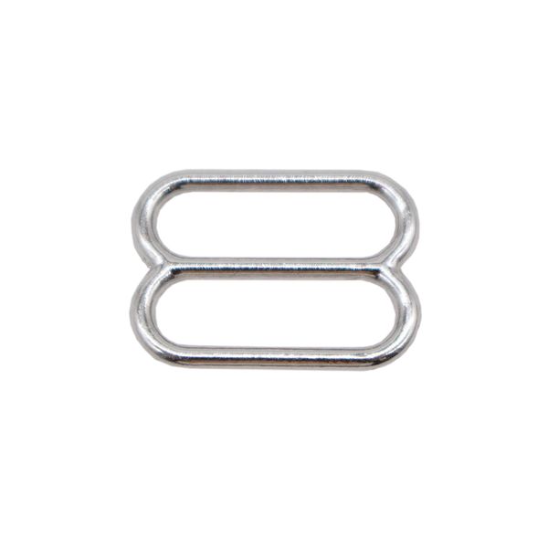 Рамки-регуляторы для бюстгальтера металл 16.0 мм, белая бронза, Arta, 20 шт