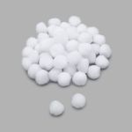 Помпоны декоративные ⌀20мм, 50 шт/упак, Astra&Craft (PA-001 белый)