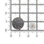 Пуговицы джинсовые ⌀14 мм, фиксированная ножка, сталь, 8 звезд, оксид, 100 шт, New Star