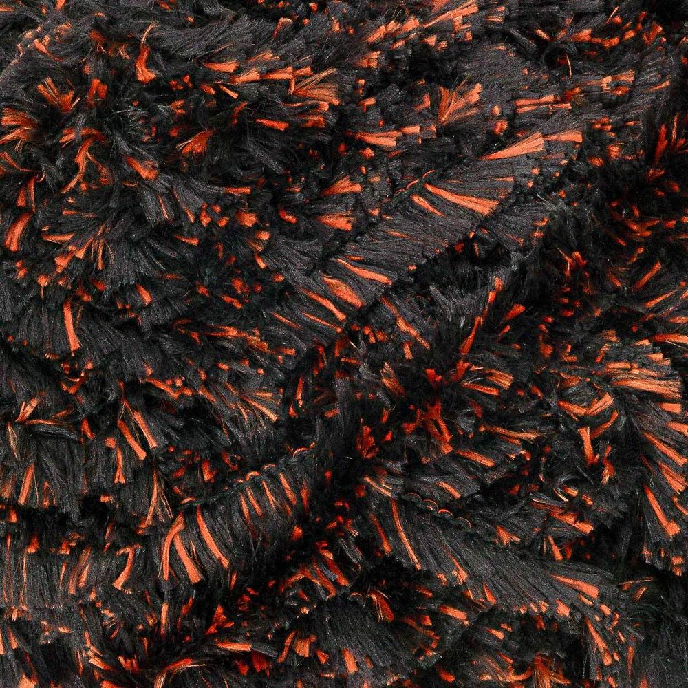 Пряжа Astra Premium (Астра Премиум) Артемида Принт / уп.2 мот. по 100 г, 34 м, 03 черный/оранжевый