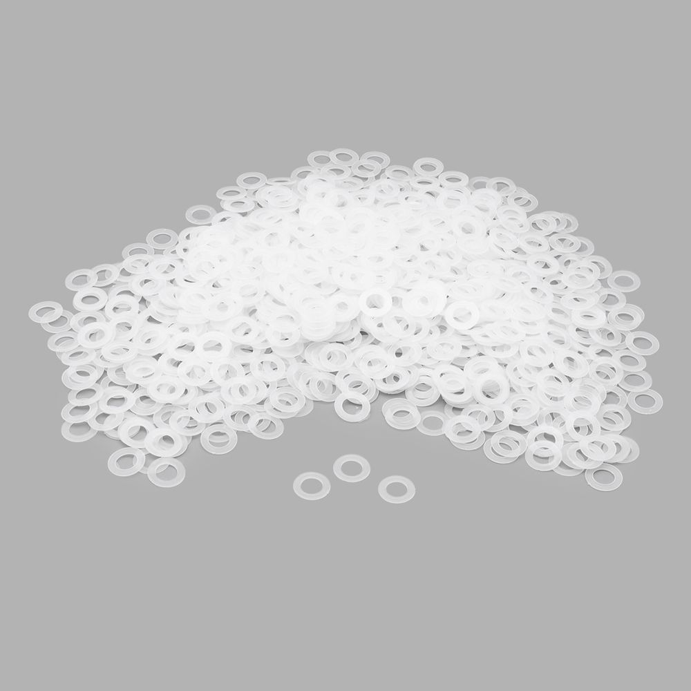 Кольцо уплотнительное пластик под блочку/ люверс ⌀9.2 мм, h6.32 мм (№24), ≈1000 шт, New Star