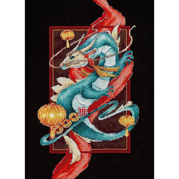 Набор для вышивания нитками МП Студия, Философия востока 27х15 см