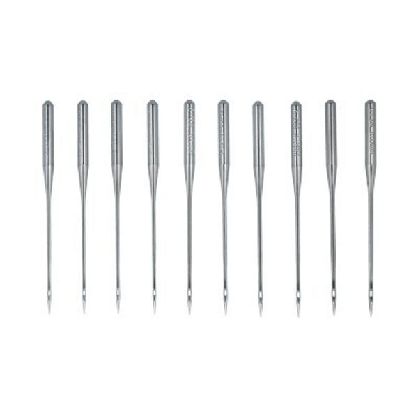 Иглы для швейных машин базовые универсальные 130/705 H, №70-90, 10 игл, в пенале 5128000 ассорти, ORGAN