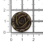 Пуговицы на ножке 18 мм (AB), 36 шт, S090230