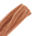 Синель-проволока, 6 мм / 30см, 30 шт/упак, Astra&Craft (A-045 светло-коричневый)