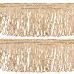Бахрома отделочная 90.0 мм / 25 метров, 107 т.бежевый