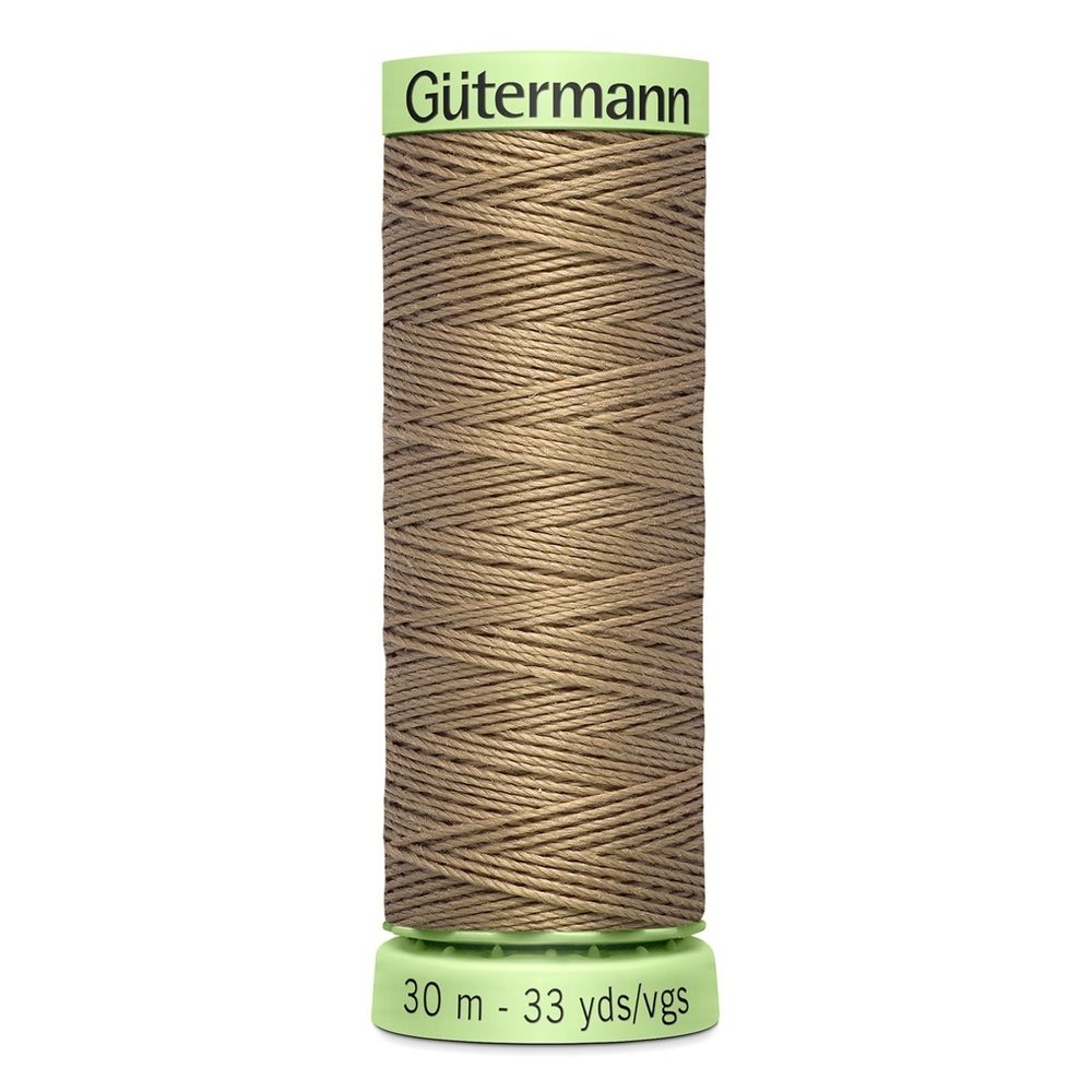Нитки отделочные Gutermann Top Stitch, 30м, 868 неотбеленный шелк, 5 катушек