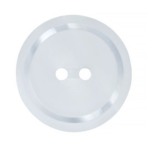 Пуговицы 2 прокола костюмные 21 мм, 36 шт, А001 белый, Gamma VX 0021