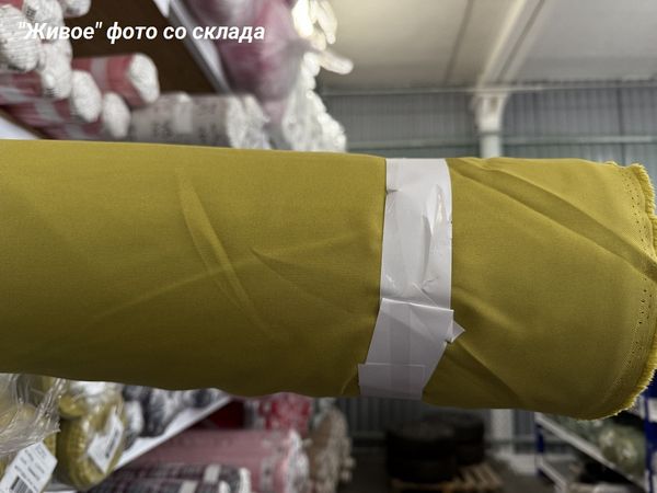 Габардин 150 г/м², 150 см / 50 метров, TBY.150121, цв.F121 оливковый