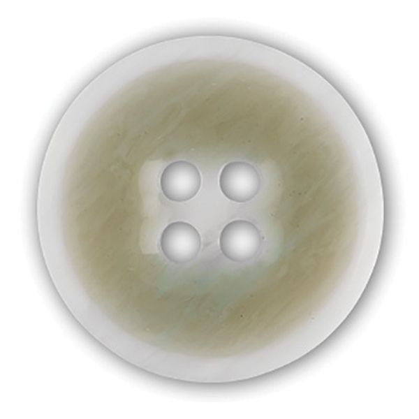 Пуговицы 4 прокола костюмные 15 мм, 24 шт, D096 хаки, Gamma OXG 0009