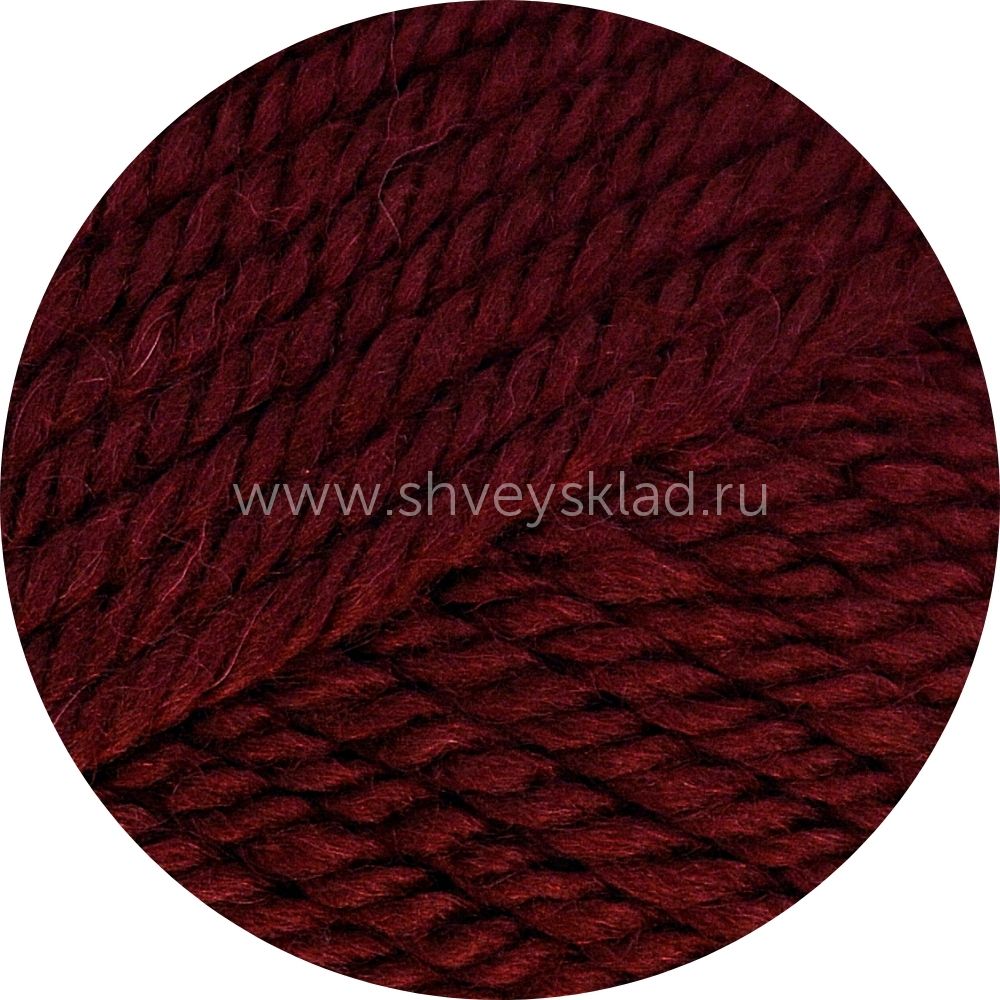 Пряжа Камтекс Меринго объемная / уп.4 мот. по 150 г, 600м, 047 бордо