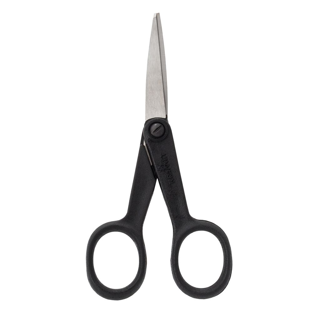 Ножницы для рукоделия 12 см, цвет микс, Красный Металлист