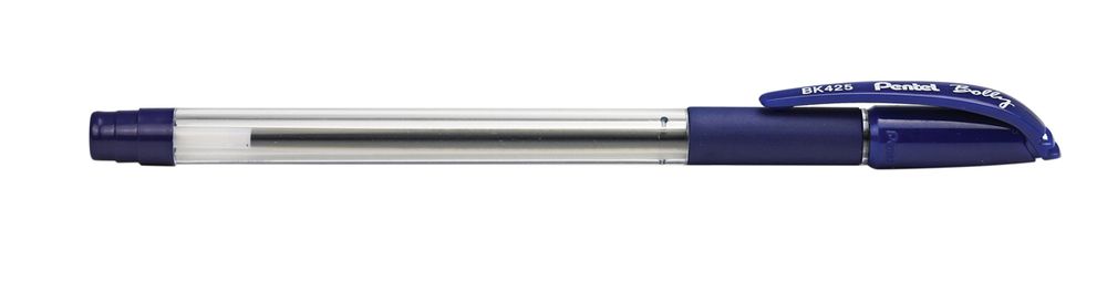 Ручка шариковая Pentel Bolly ⌀0.5 мм, 12 шт, BK425-C цвет чернил: синий
