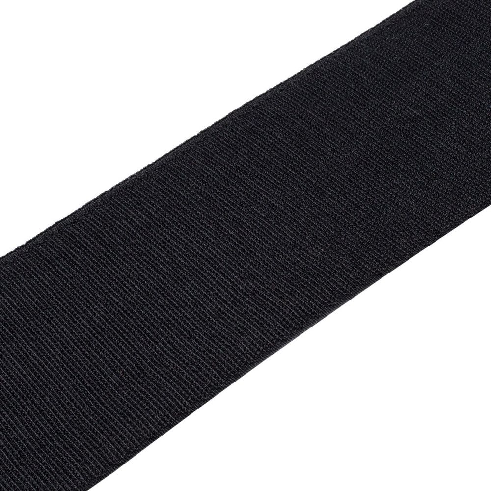 Лента контактная липучка (велкро) пришивная уп. 100 мм / 25 метров, 61.4 г/м, черный, КРЮЧОК, качество "C"