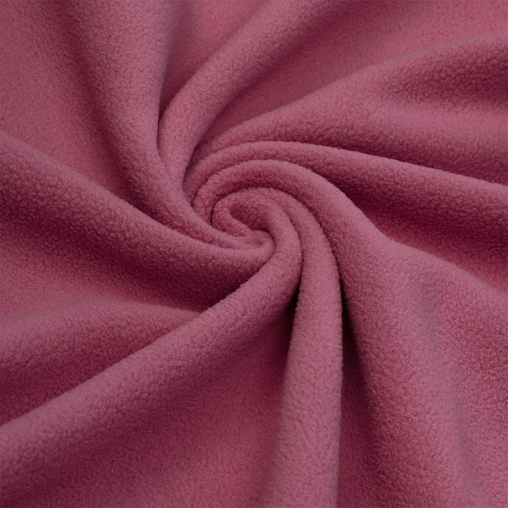 Флис 2-сторонний 240 г/м², 150 см / 10 метров, TBY-0240-S070, цв.S070 пудро-розовый