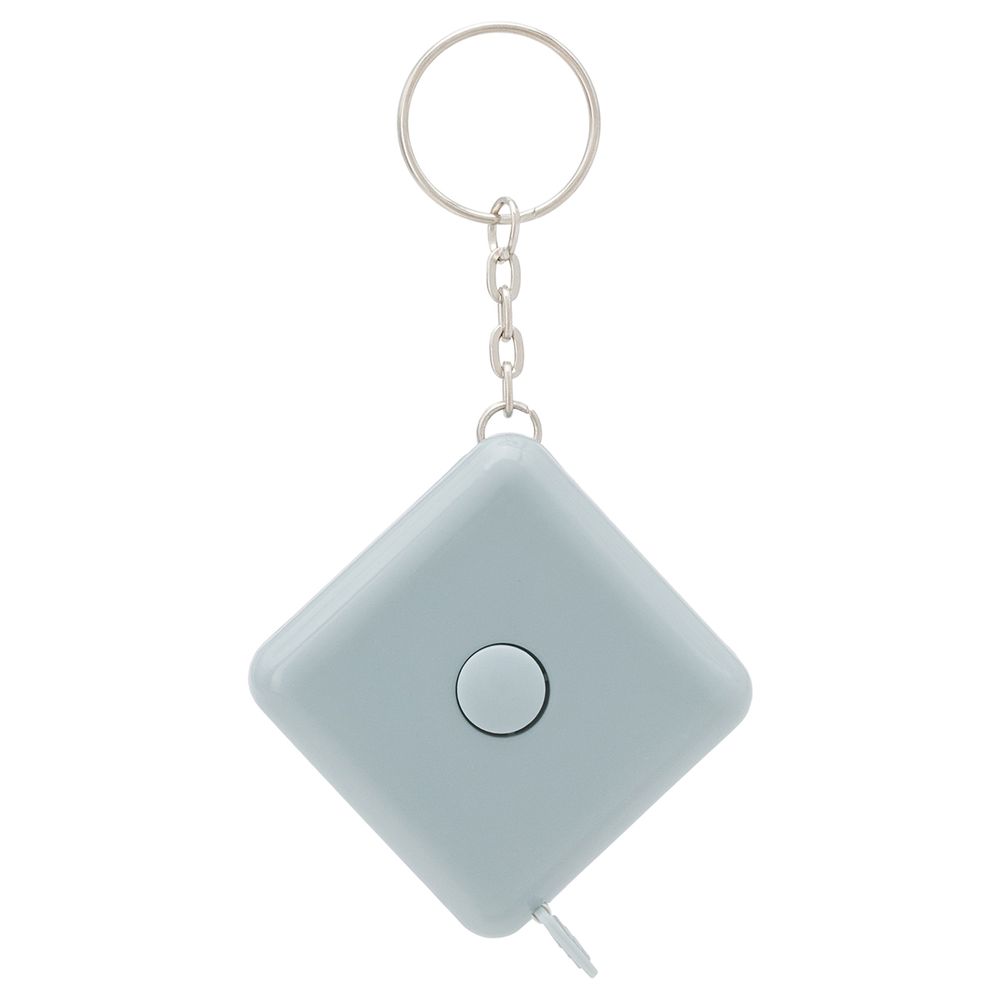 Сантиметровая лента-рулетка квадратная 150 см, голубой, 1 шт