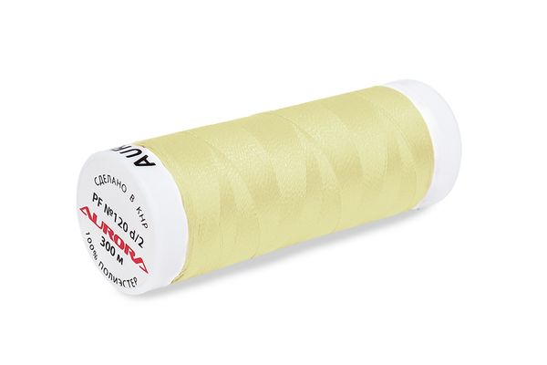 Нитки для креативных работ Aurora №120, 300 м, цв. PF520, 5 катушек