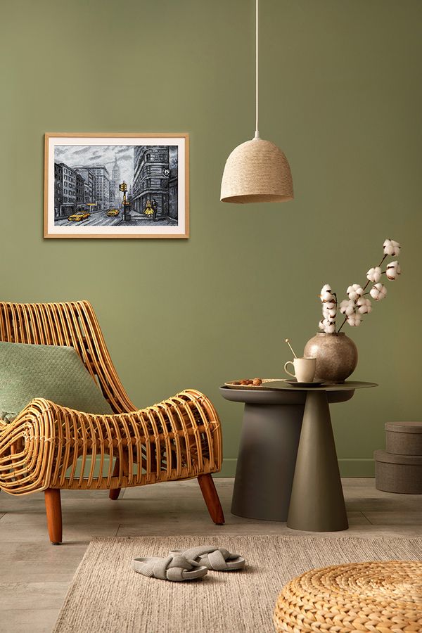 Набор для вышивания нитками Panna GM-7399, Нью-Йорк, 24.5х17 см