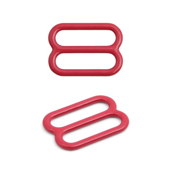 Рамки-регуляторы для бюстгальтера металл 12.0 мм, 20 шт, C520 темно-красный, ГВ1008