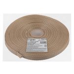 Стропа (ременная лента) 15 мм / 25 метров, толщ. 0.78 мм, [6.8 г/пог.м], 100% п/п, рис.9807, кремовый, Гамма, Gamma С3872Г17