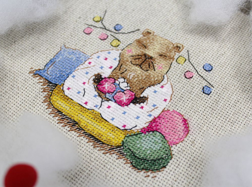 Набор для вышивания нитками МП Студия (Жар-птица), Тёплый вечер, 10х12 см