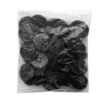 Пуговицы 4 прокола 23мм, (коричневый), 36 шт /TOS/