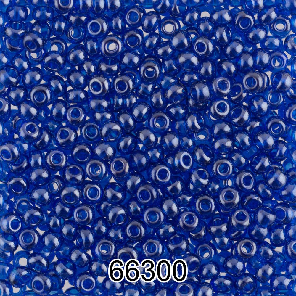 Бисер Preciosa круглый 10/0, 2.3 мм, 500 г, 66300 (Ф290) синий