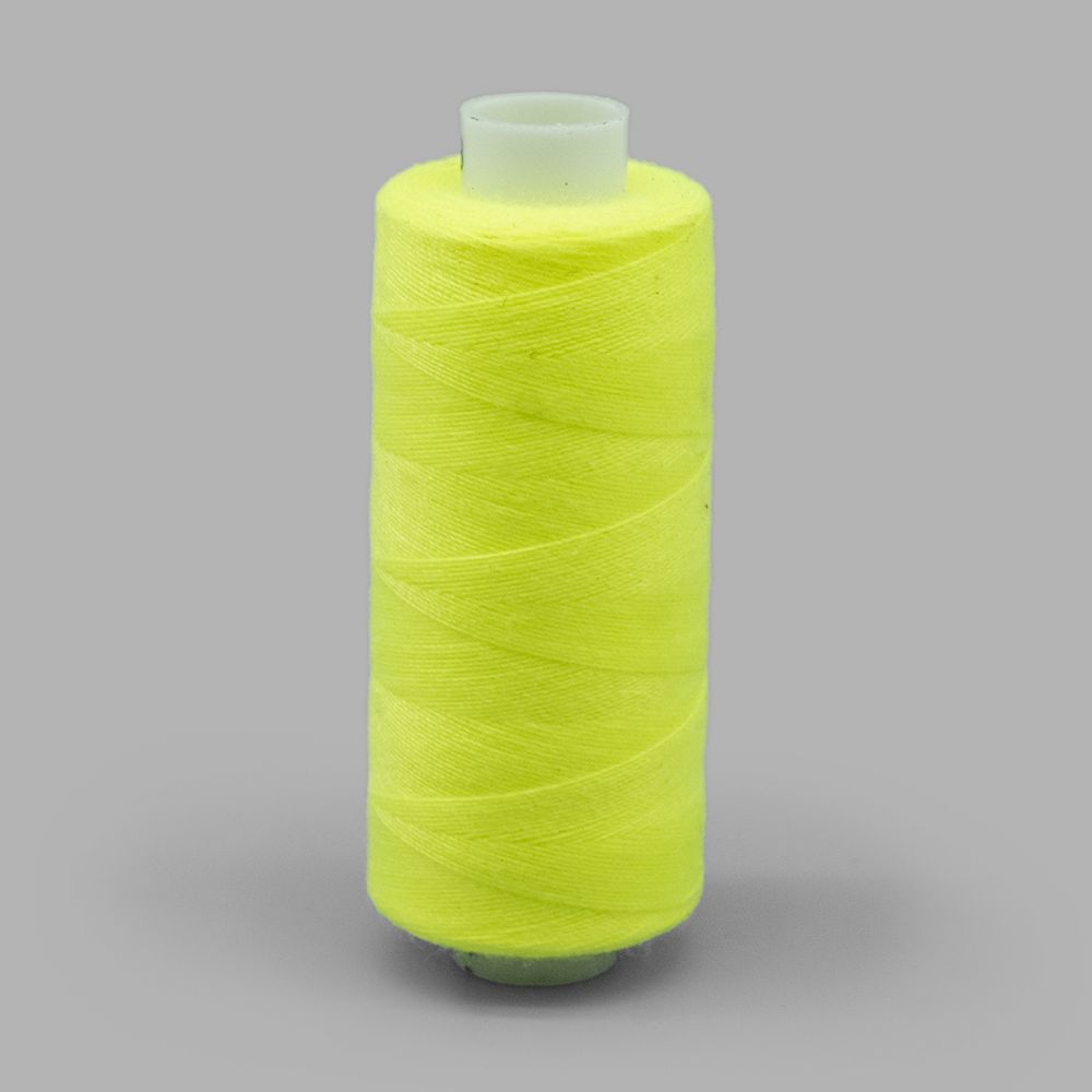 Нитки швейные бытовые Bestex 40/2, 365 м (400 ярд) / 10 кат., 303 неоновый салатовый