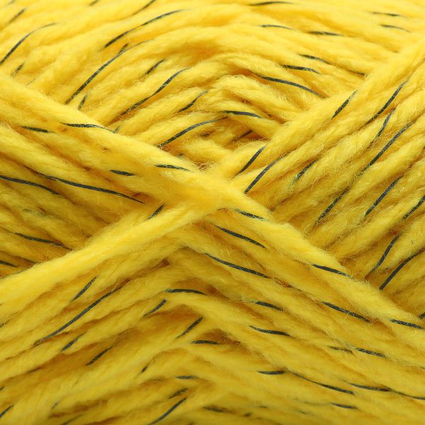 Пряжа Astra Premium (Астра Премиум) Светлячок светоотражающая (Reflective) / уп.2 мот. по 100 г, 90 м, 350 желтый