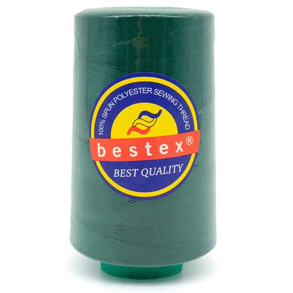 Нитки универсальные Bestex 40/2, 4570 м (5000 ярд) / 1 кат., 140 темный малахит