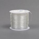 Нить силиконовая 0.8 мм, 0215-1012 цв.прозрачный рул.30м, 10 катушек