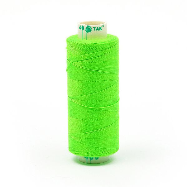 Нитки швейные бытовые Dor Tak 40/2, 366 м / 10 кат., 468 зеленый
