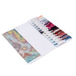 Набор для вышивания нитками Овен, Пушистая романтика 20х30см