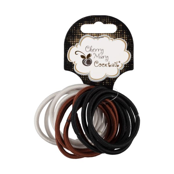 Набор резинок для волос 5х12 шт, №02, Cherry Mary V/R6063