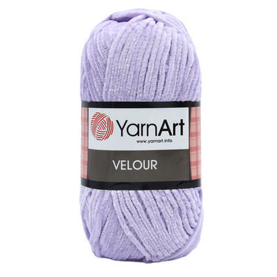 Пряжа YarnArt (ЯрнАрт) Velour / уп.5 мот. по 100 г, 170м, 859 сиреневый