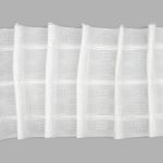 Лента (тесьма) шторная: сборка параллельная (1:2) 80 мм / 100 метров, 544813