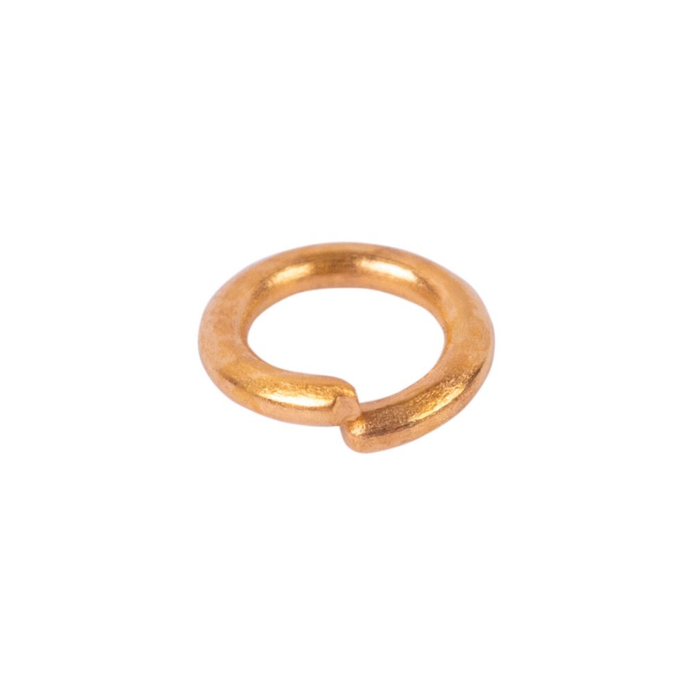 Кольцо для бус 2.5 мм, 50 шт, №01 золото, Zlatka R-05