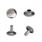 Хольнитены двухсторонние сталь 9х9 мм, №33, TBY.5209 цв. никель уп. 1000 шт, TBY