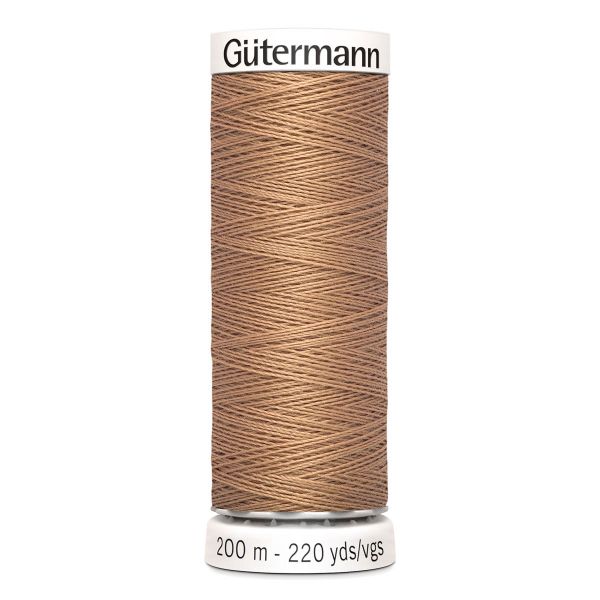 Нитки универсальные Gutermann Sew-all, 200м, 179 оранжево-персиковый, 5 катушек