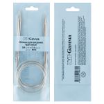 Спицы круговые металл ⌀7,0 мм, 200 см, с металлической леской, Gamma MKX