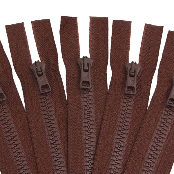 Молния трактор Arta Т6 (6 мм) 1 зам., разъем., 50 см, цв. 066 св.коричневый, уп.5 шт