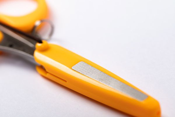 Ножницы рукодельные 11.5 см, оранжевые, Gamma ROS-03