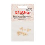 Набор фурнитуры для бижутерии 60 шт, 02 под золото, Zlatka FMK-F02